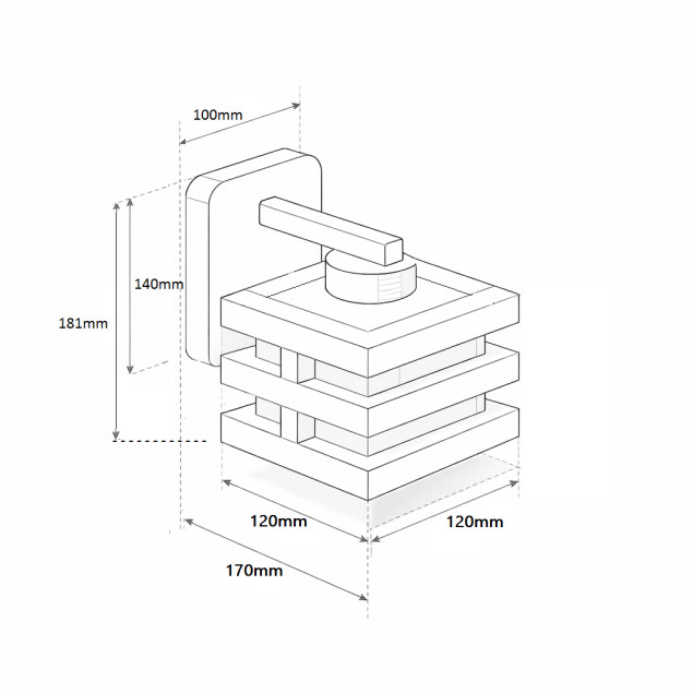 Бра та настінний світильник 80701 4