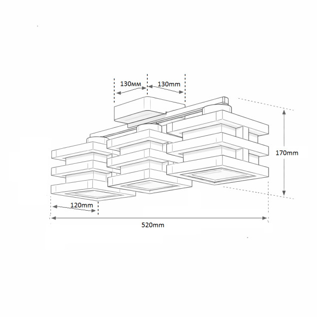 Люстра 80703 5