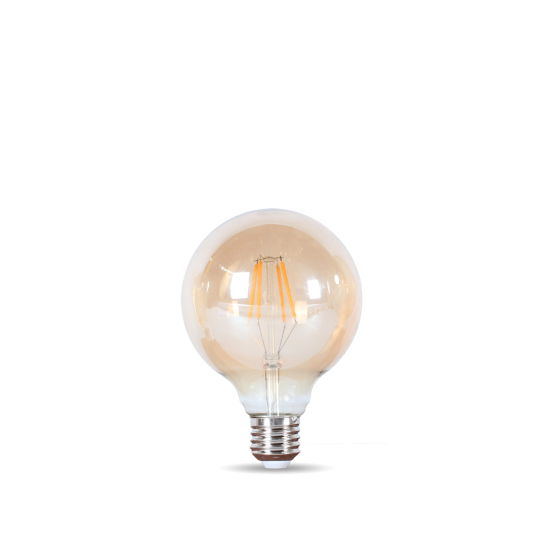 Лампа светодиодная Biom FL-420 G-95 8W E27 2350K Amber 0
