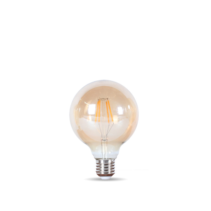 Лампочка Лампа светодиодная Biom FL-420 G-95 8W E27 2350K Amber