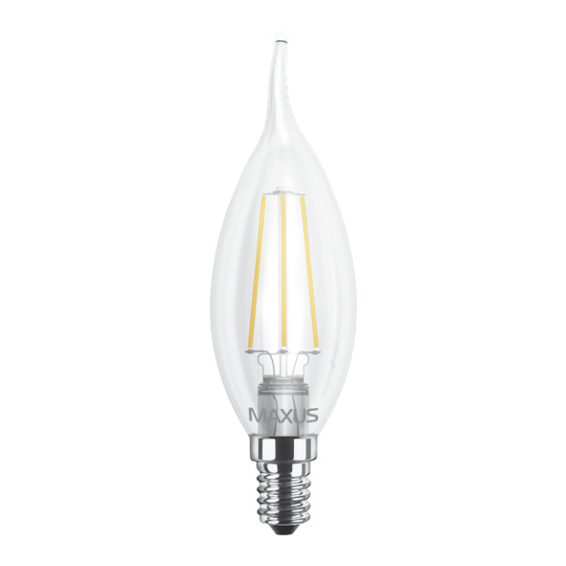 ΠΠ°ΠΌΠΏΠΎΡΠΊΠ° 1-LED-540 Led Maxus C37 Π‘Π²Π΅ΡΠ° Π½Π° Π²Π΅ΡΡΡ 4W Π―ΡΠΊΠΈΠΉ ΡΠ²Π΅Ρ Π14 (ΡΠΈΠ»Π°ΠΌΠ΅Π½Ρ) 2