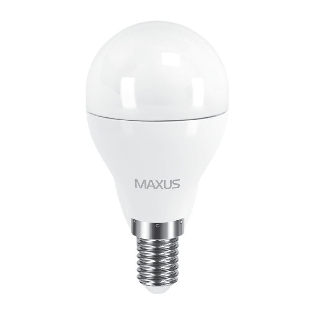 1-LED-543 Led Maxus G45 Шар 6W Мягкий свет Е14 1